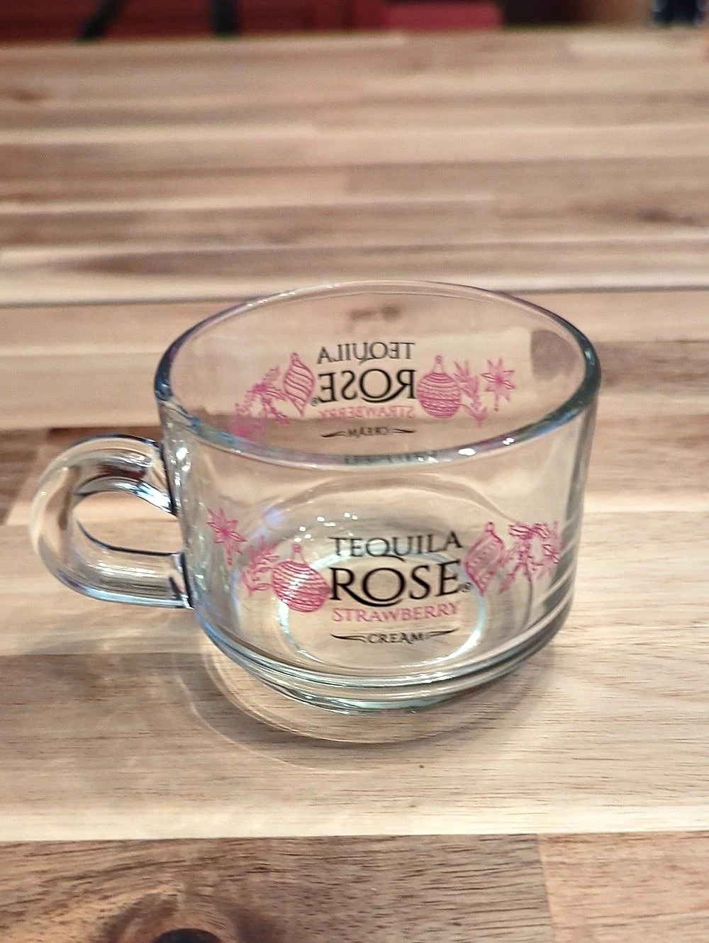Tequila Rose Strawberry Glass Mug